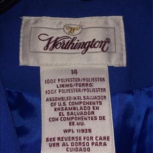 Worthington Blue Blazer